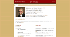 Desktop Screenshot of hartonlaw.com